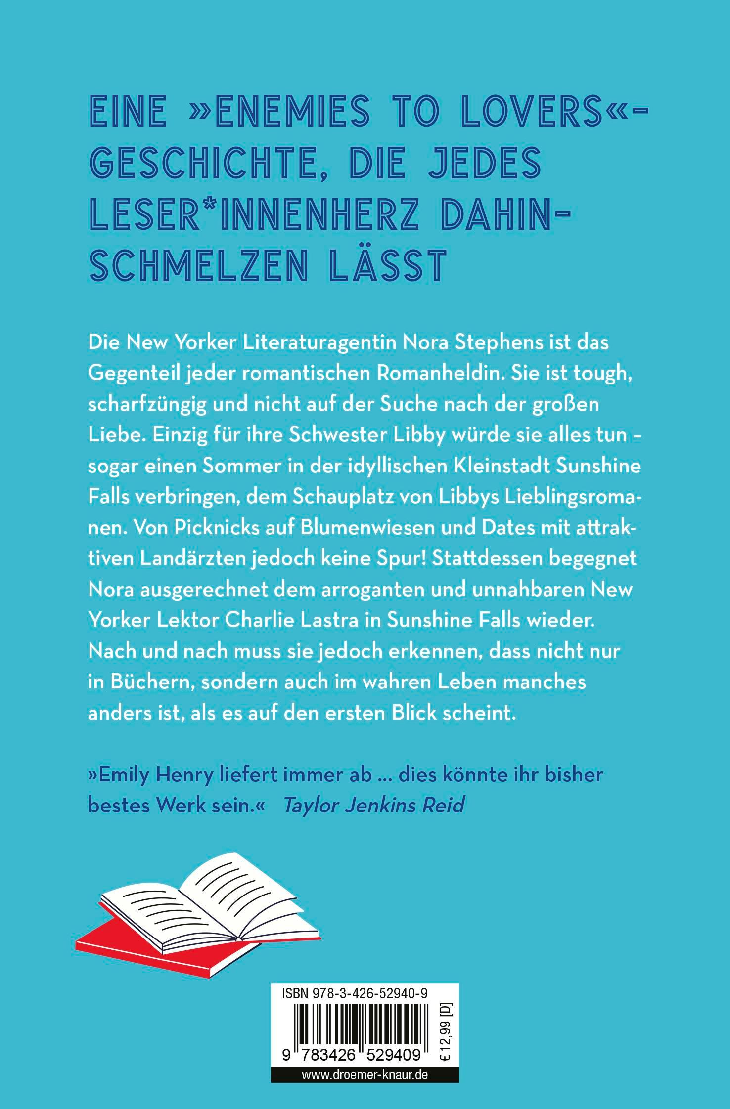 Rückseite: 9783426529409 | Book Lovers - Die Liebe steckt zwischen den Zeilen | Roman | Henry