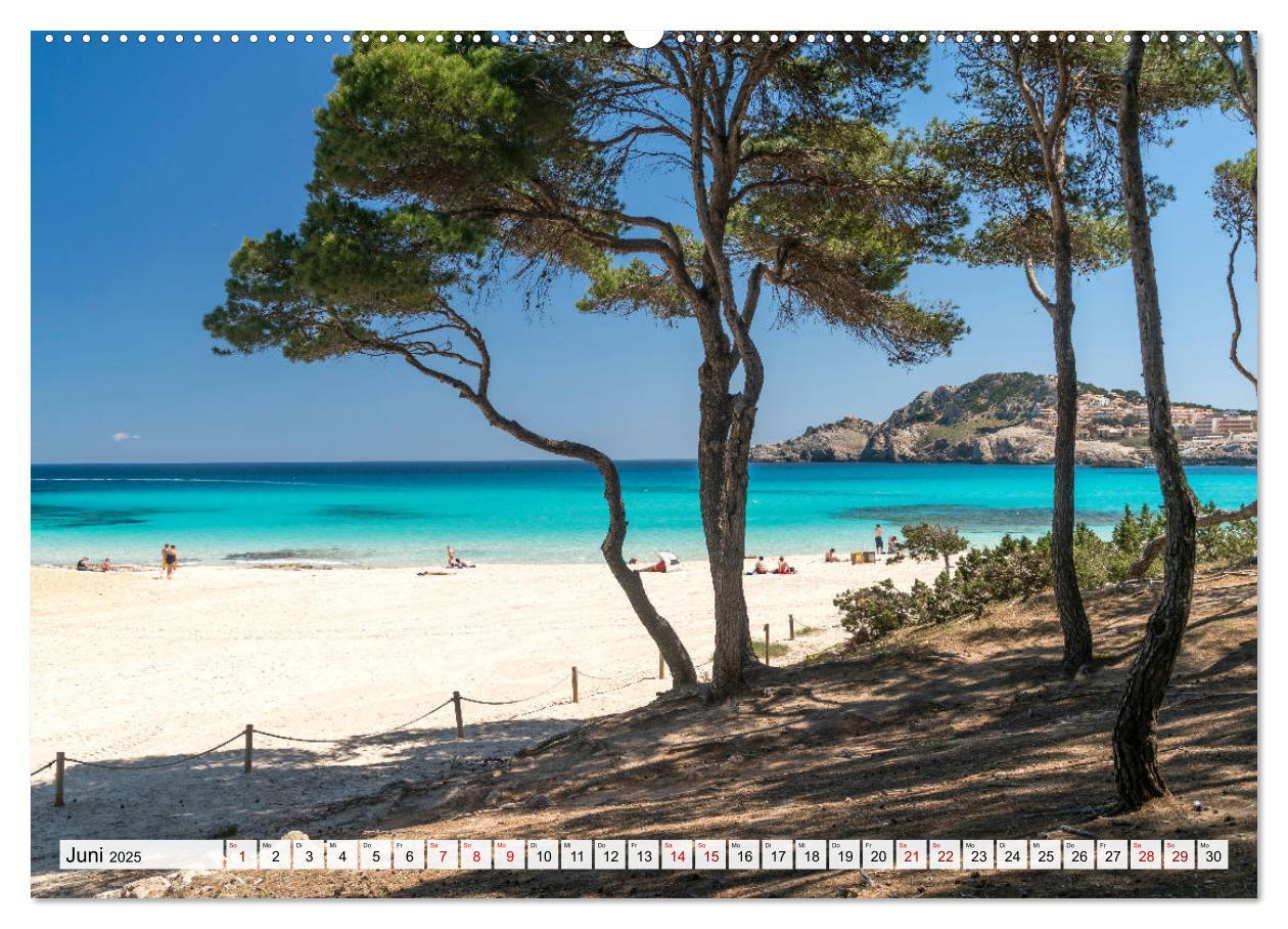 Bild: 9783435287826 | Traumstrände auf Mallorca (Wandkalender 2025 DIN A2 quer), CALVENDO...