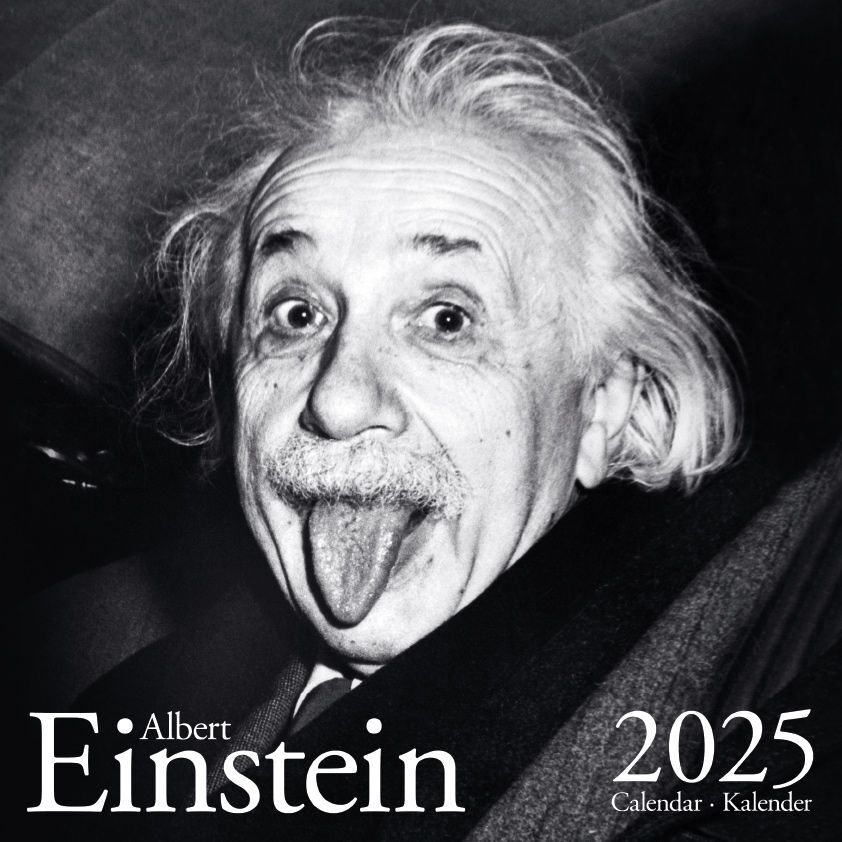 Cover: 9798893610673 | Albert Einstein Kalender 2025 - witzig, lustig, humorvoll | Kalender