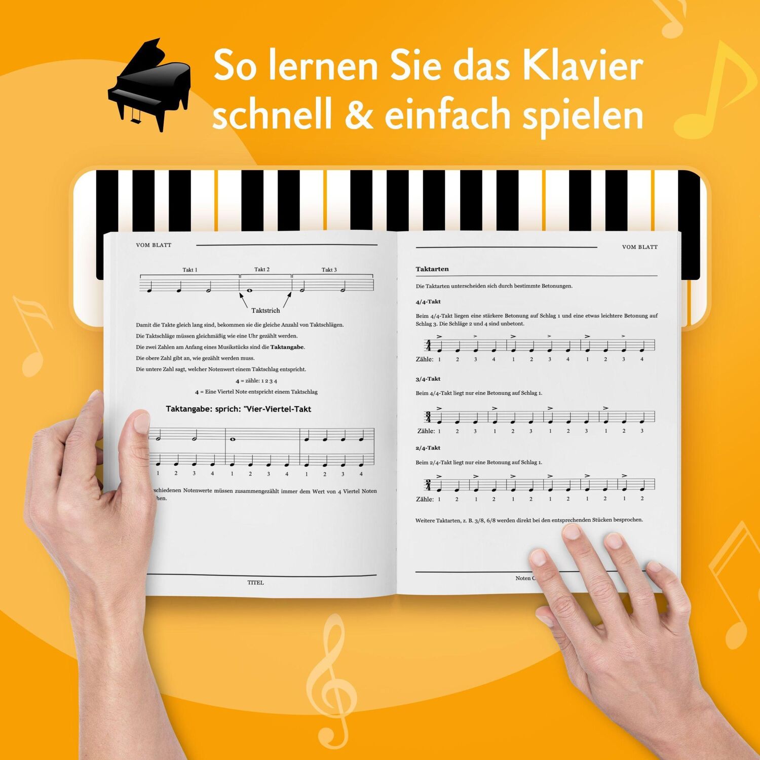 Bild: 9783968901053 | Klavier lernen schnell &amp; einfach | Franz Titscher | Taschenbuch | 2021