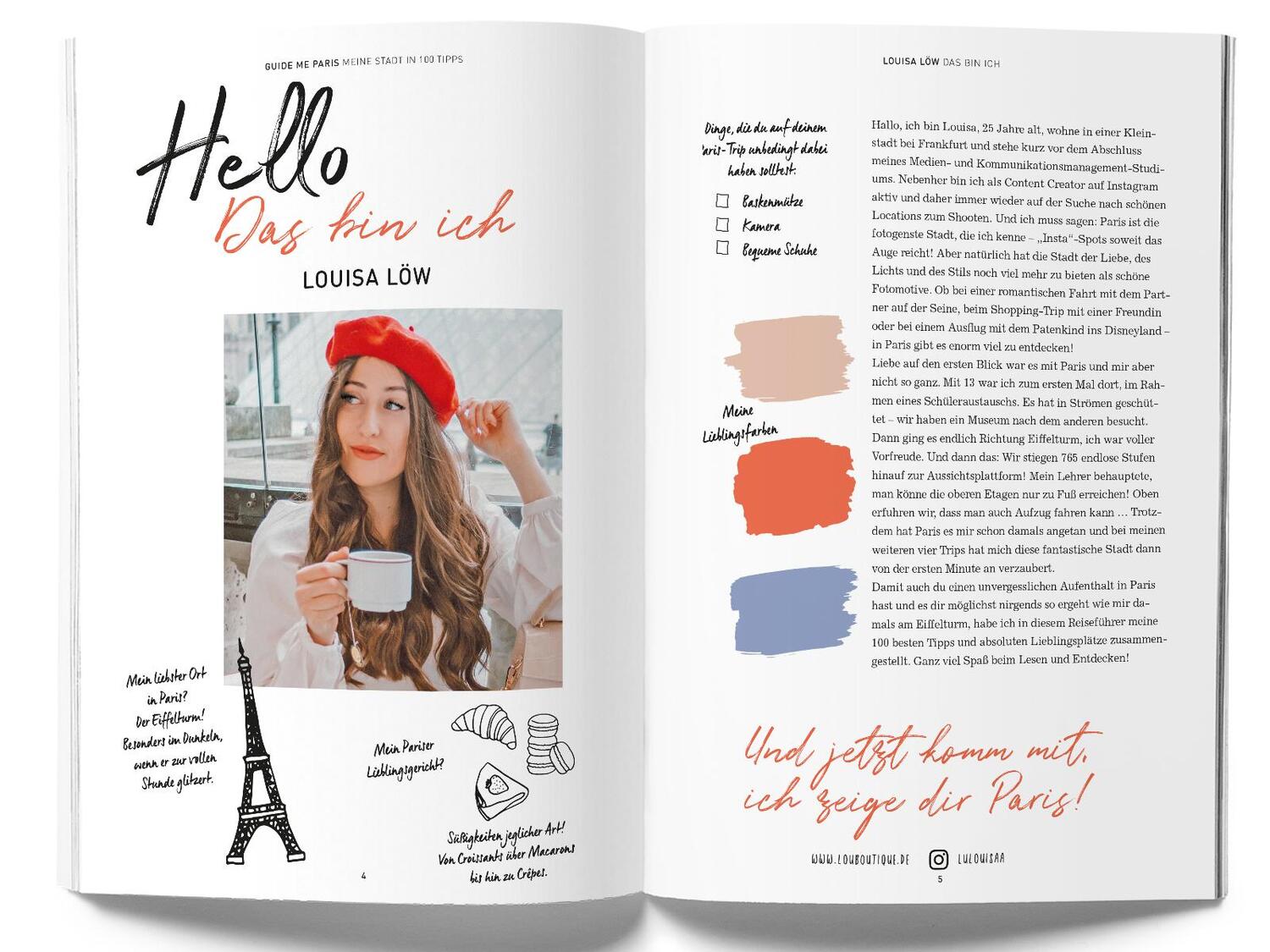 Bild: 9783828309586 | GuideMe Travel Book Paris - Reiseführer | Louisa Löw | Taschenbuch