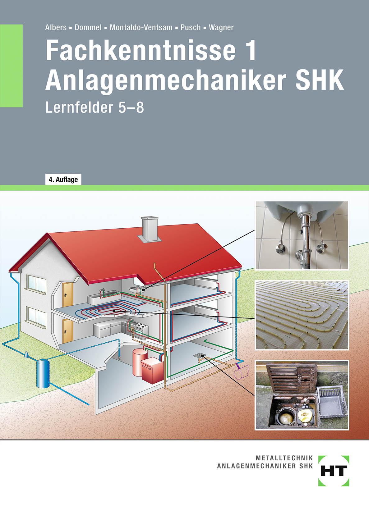 Cover: 9783582575791 | Fachkenntnisse 1 Anlagenmechaniker SHK | Lernfelder 5-8 | Buch | VIII