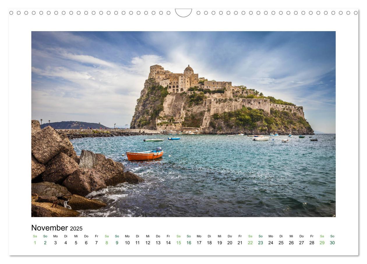 Bild: 9783435458004 | Sehnsuchtsinseln Capri und Ischia (Wandkalender 2025 DIN A3 quer),...