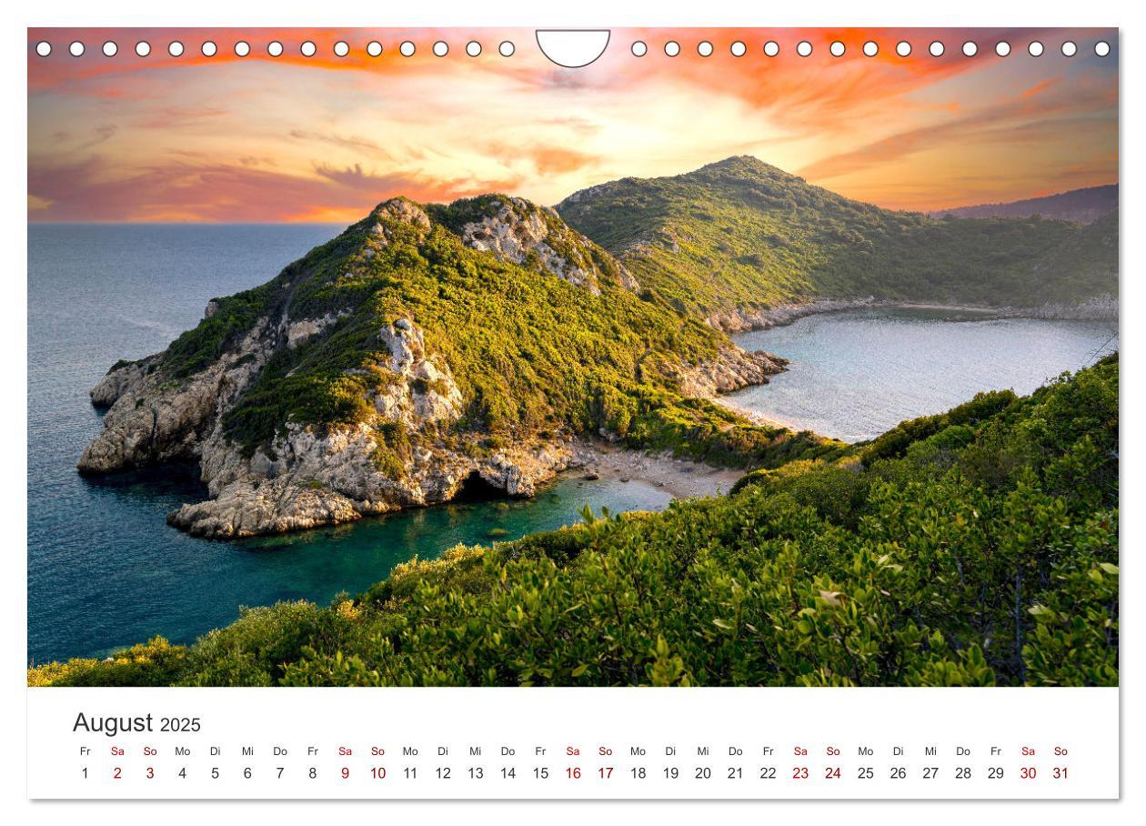 Bild: 9783383938115 | Korfu - Die paradiesische Insel im Mittelmeer. (Wandkalender 2025...