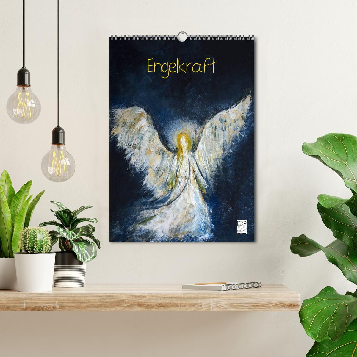 Bild: 9783457050835 | Engelkraft (Wandkalender 2025 DIN A3 hoch), CALVENDO Monatskalender