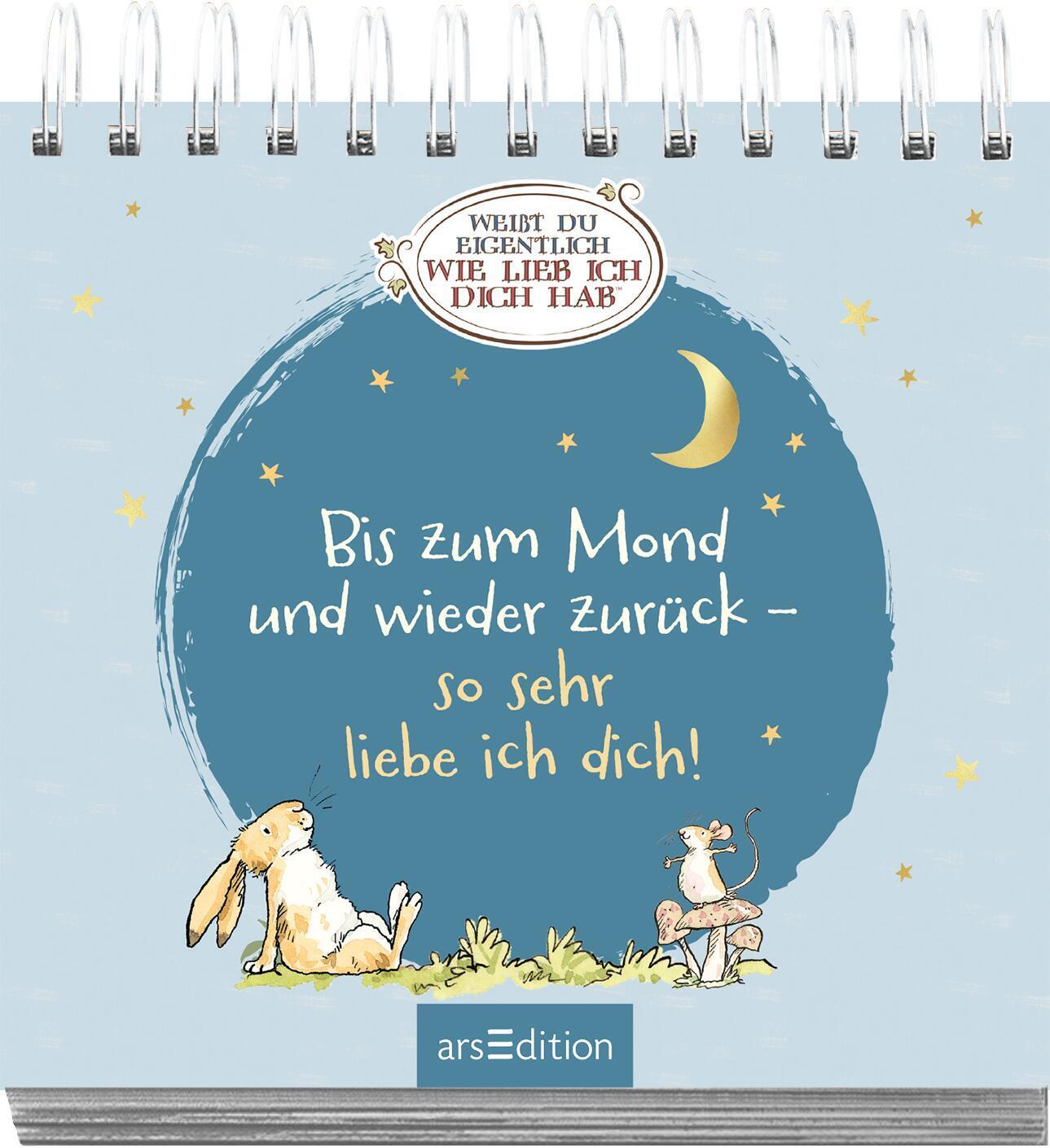 Bild: 9783845860411 | Bis zum Mond und wieder zurück - so sehr liebe ich dich! | Anita Jeram