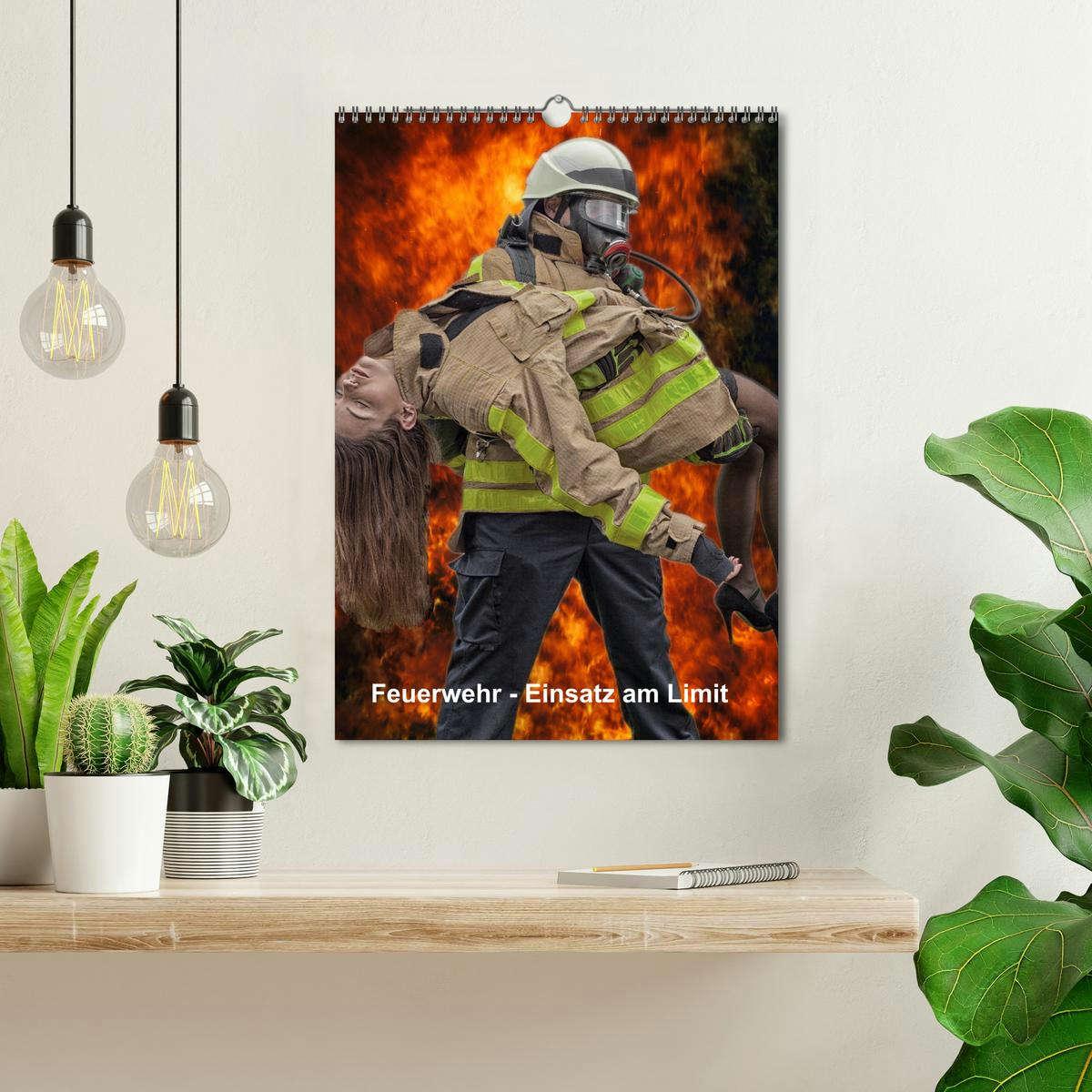 Bild: 9783435987917 | Feuerwehr - Einsatz am Limit (Wandkalender 2025 DIN A3 hoch),...