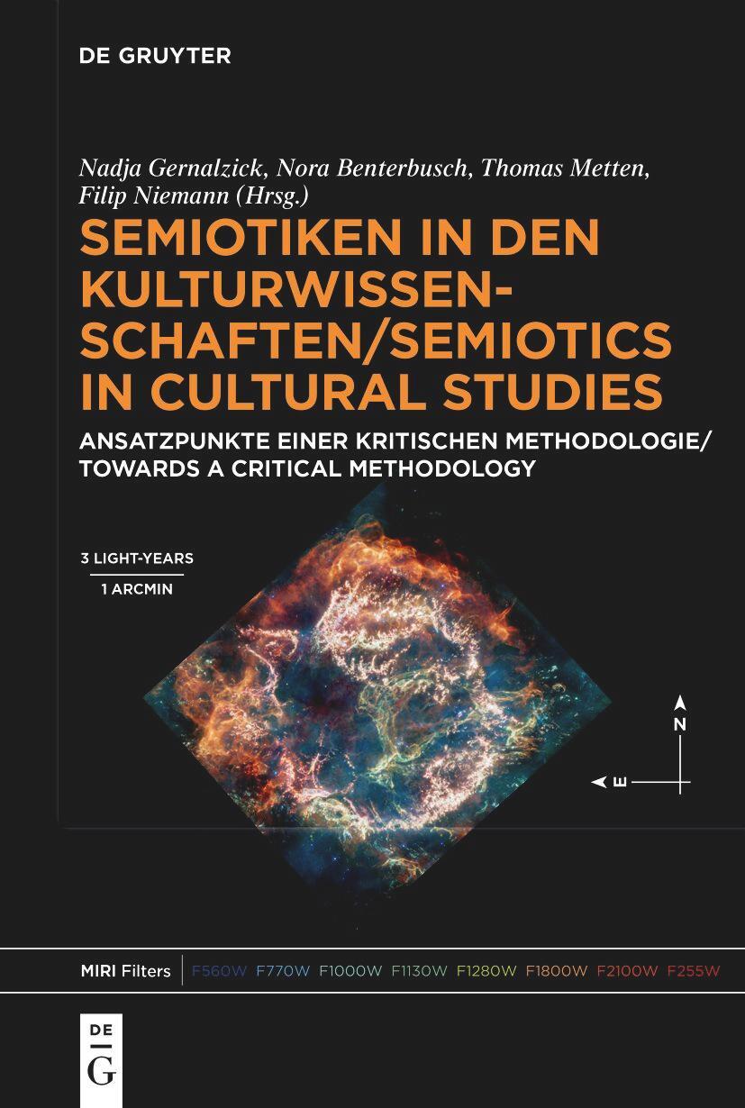 Cover: 9783111001241 | Semiotiken in den Kulturwissenschaften/Semiotics in Cultural Studies