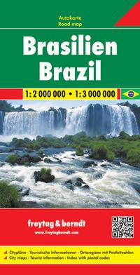 Cover: 9783707911268 | Brasilien 1 : 2 000 000 / 1 : 3 000 000 | (Land-)Karte | Deutsch