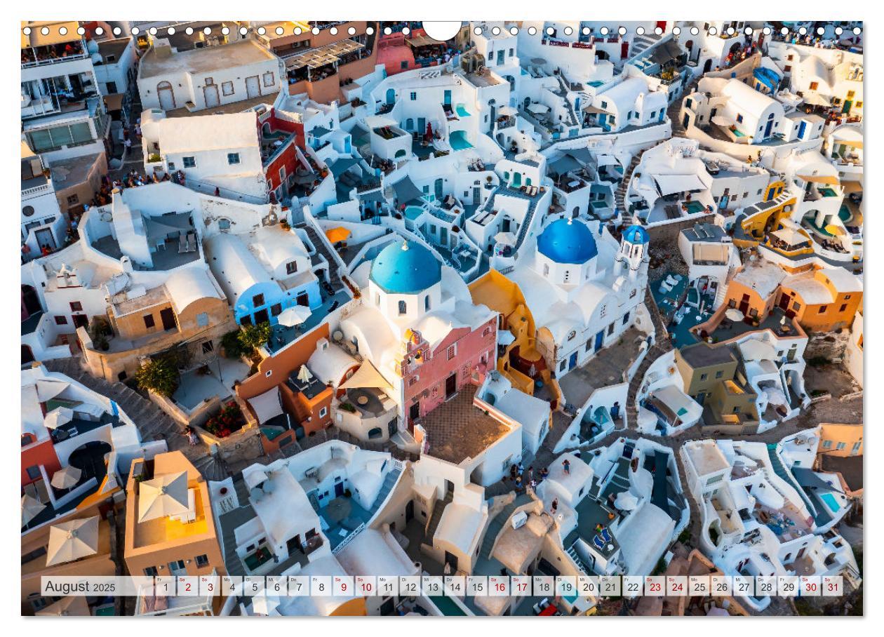 Bild: 9783383950933 | Wunderbares Santorini - Matteo Colombo (Wandkalender 2025 DIN A3...