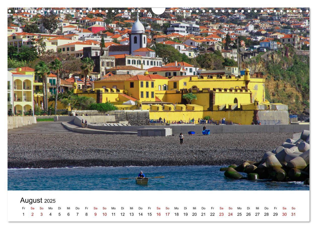 Bild: 9783435447572 | Funchal - Die Hauptstadt von Madeira (Wandkalender 2025 DIN A3...