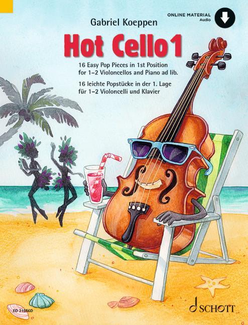 Cover: 9790001216180 | Hot Cello 1 | Gabriel Koeppen | Broschüre | Celloschule | Deutsch