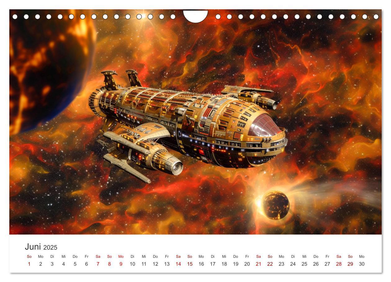 Bild: 9783383821011 | Sternenreisen - Ein kosmischer Kalender (Wandkalender 2025 DIN A4...