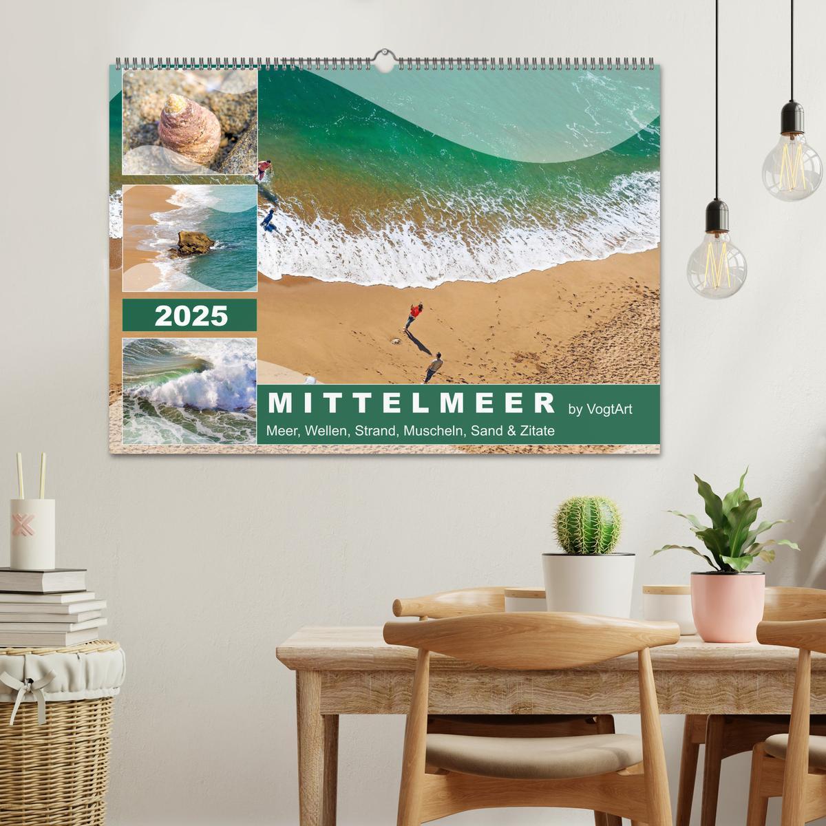 Bild: 9783435122554 | Mittelmeer, Meer, Wellen, Strand, Muscheln, Sand &amp; Zitate...