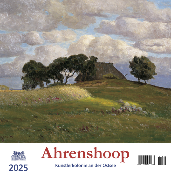 Cover: 9783960454366 | Ahrenshoop 2025 | Künstlerkolonie an der Ostsee | Kalender | 13 S.