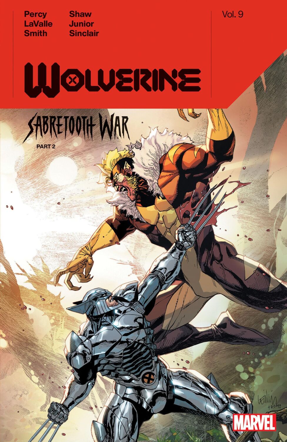 Cover: 9781302954734 | Wolverine by Benjamin Percy Vol. 9: Sabretooth War Part 2 | Buch