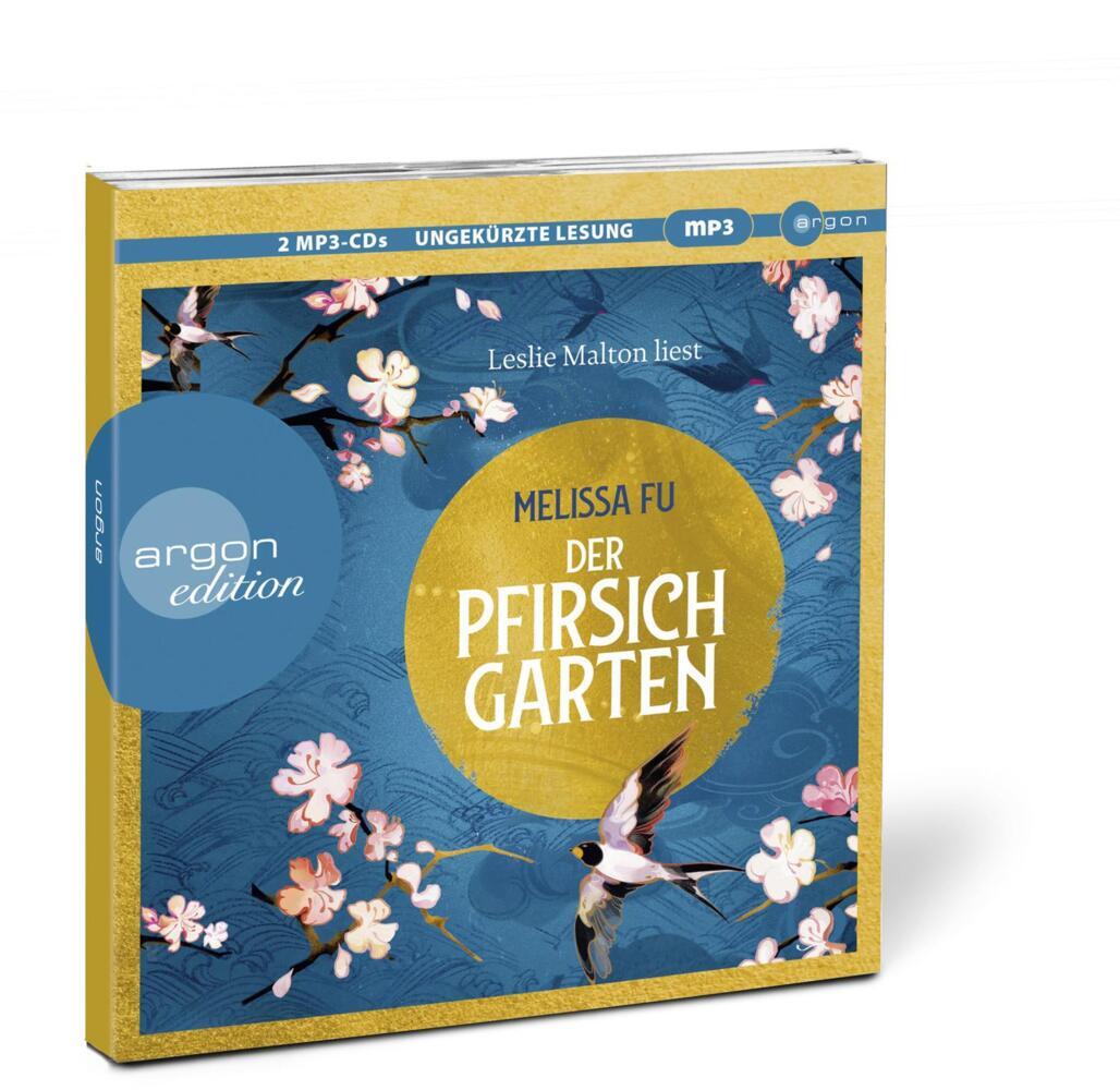 Bild: 9783839820049 | Der Pfirsichgarten, 2 Audio-CD, 2 MP3 | Roman | Melissa Fu | Audio-CD