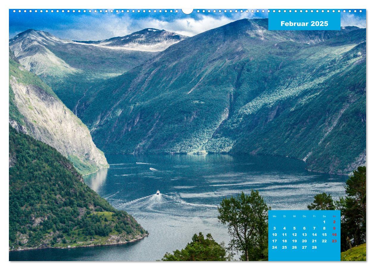 Bild: 9783435254569 | Geiranger - grandiose Fjordlandschaft (Wandkalender 2025 DIN A2...