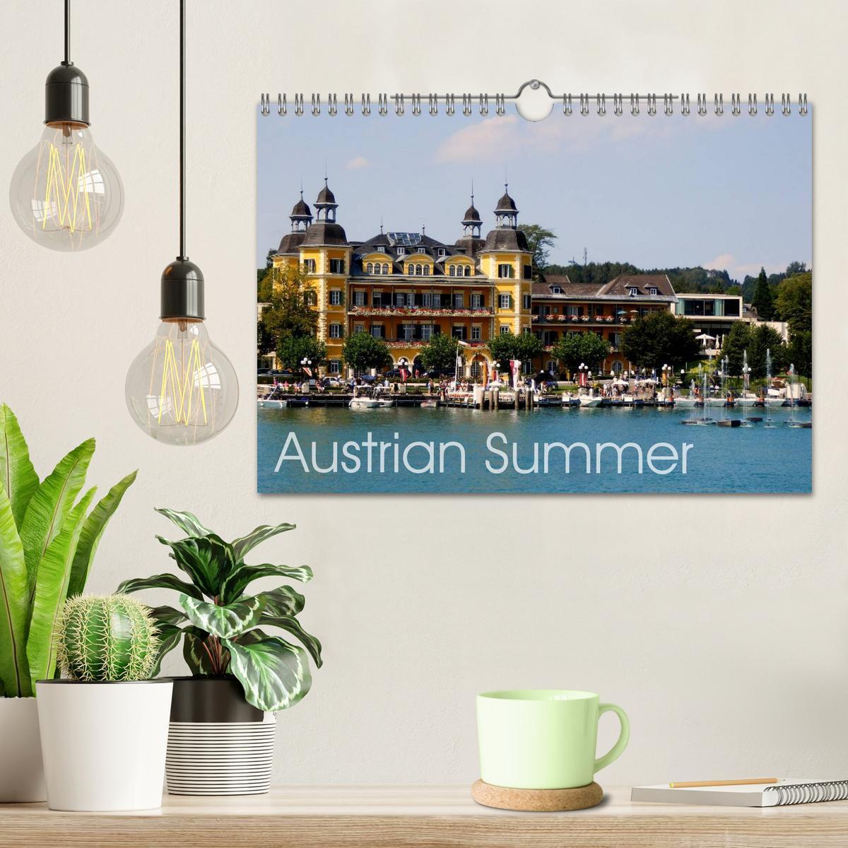 Bild: 9781325958269 | Austrian Summer (Wall Calendar 2025 DIN A4 landscape), CALVENDO 12...