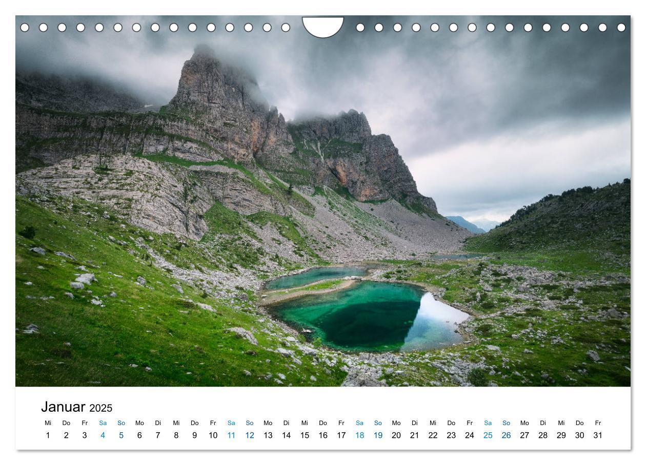 Bild: 9783435284139 | Albanien - Europas geheimes Paradies (Wandkalender 2025 DIN A4...