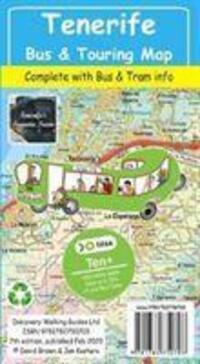 Cover: 9781782750703 | Tenerife Bus &amp; Touring Map | Jan Kostura | (Land-)Karte | Englisch