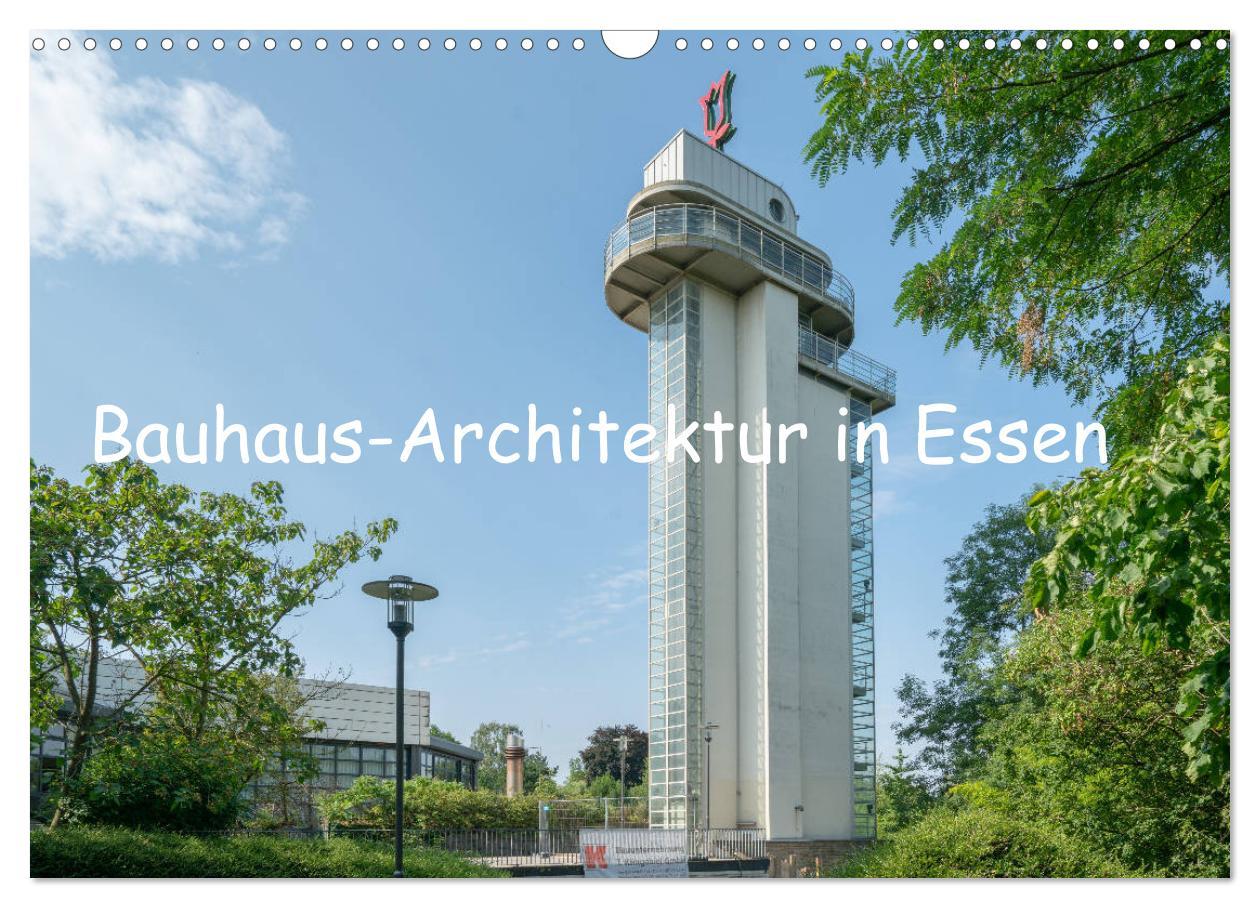 Cover: 9783435149797 | Bauhaus-Architektur in Essen (Wandkalender 2025 DIN A3 quer),...