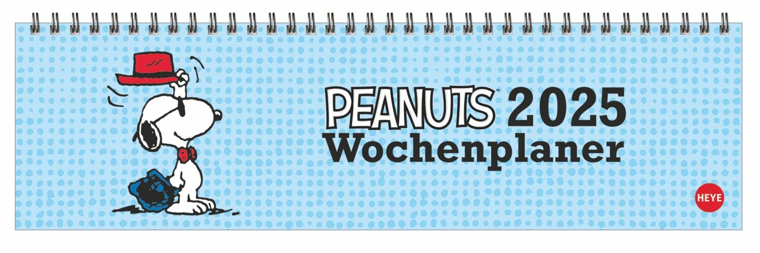 Cover: 9783756406555 | Peanuts Wochenquerplaner 2025 | Heye | Kalender | Spiralbindung | 2025