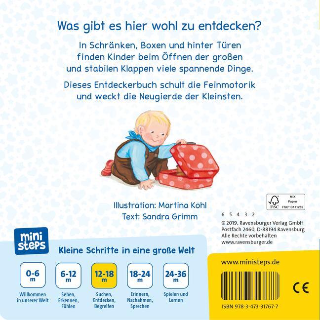 Bild: 9783473317677 | ministeps: Mach mal auf und schau mal rein | Sandra Grimm | Buch