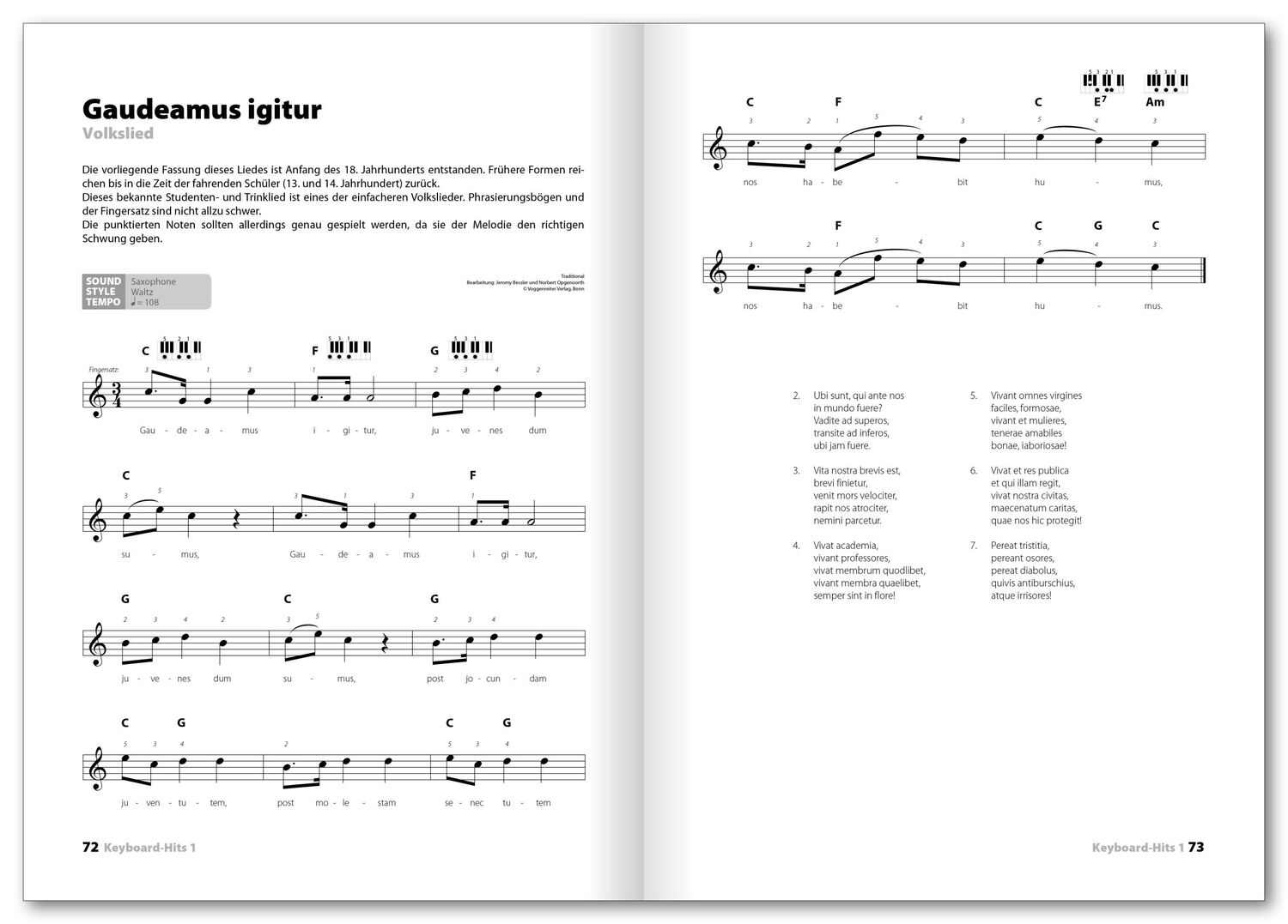 Bild: 9783802407772 | Keyboard Hits 1 | Jeromy Bessler (u. a.) | Taschenbuch | 256 S. | 2009