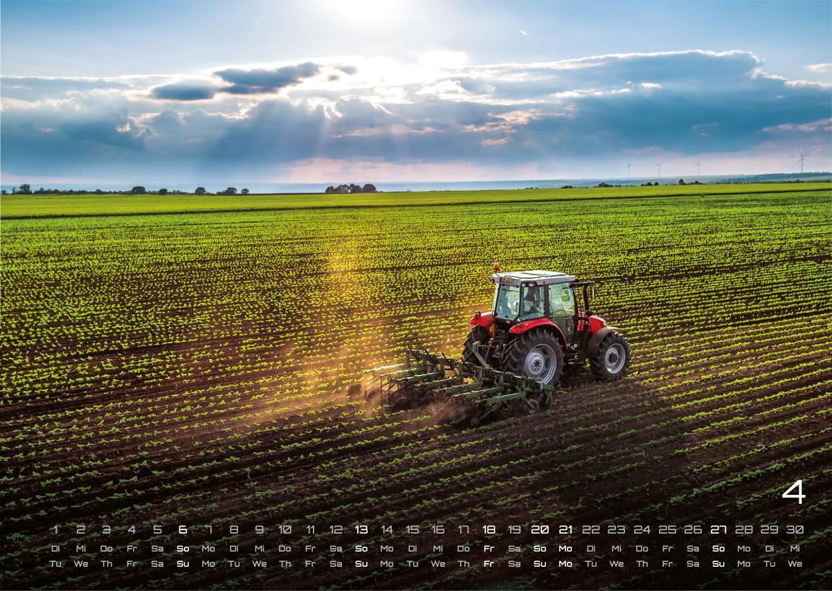 Bild: 9783986734428 | Landmaschinen - Traktor - 2025 - Kalender DIN A3 | GP-Fever.de | 15 S.