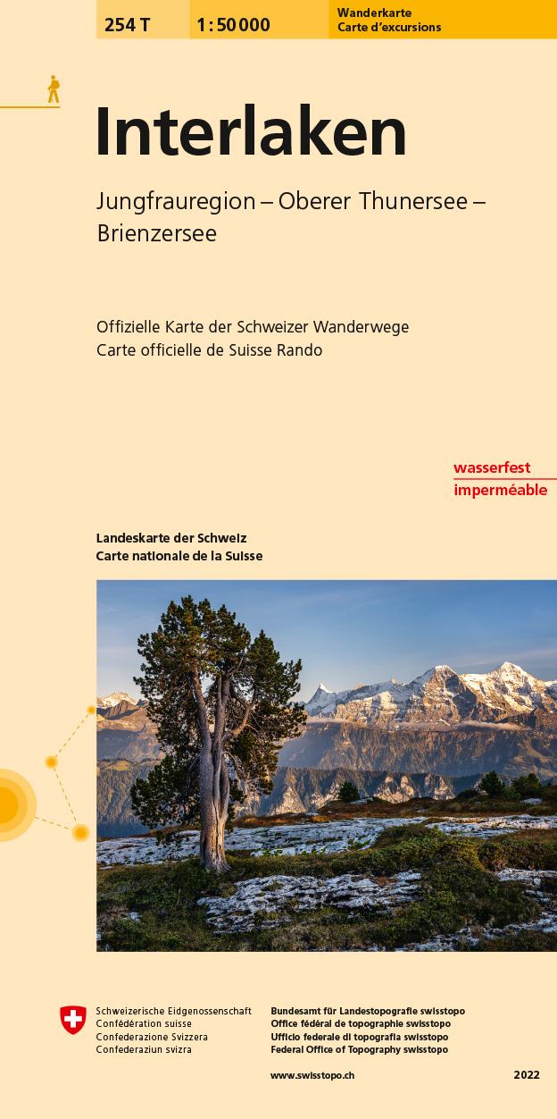 Cover: 9783302302546 | Swisstopo 1 : 50 000 Interlaken | swisstopo | (Land-)Karte | Deutsch