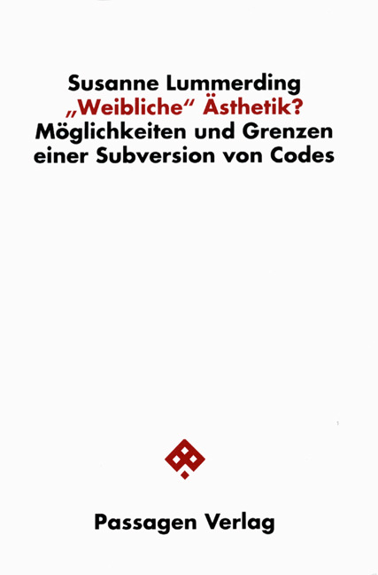 Cover: 9783851651157 | "Weibliche" Ästhetik? | Susanne Lummerding | Taschenbuch | Kartoniert