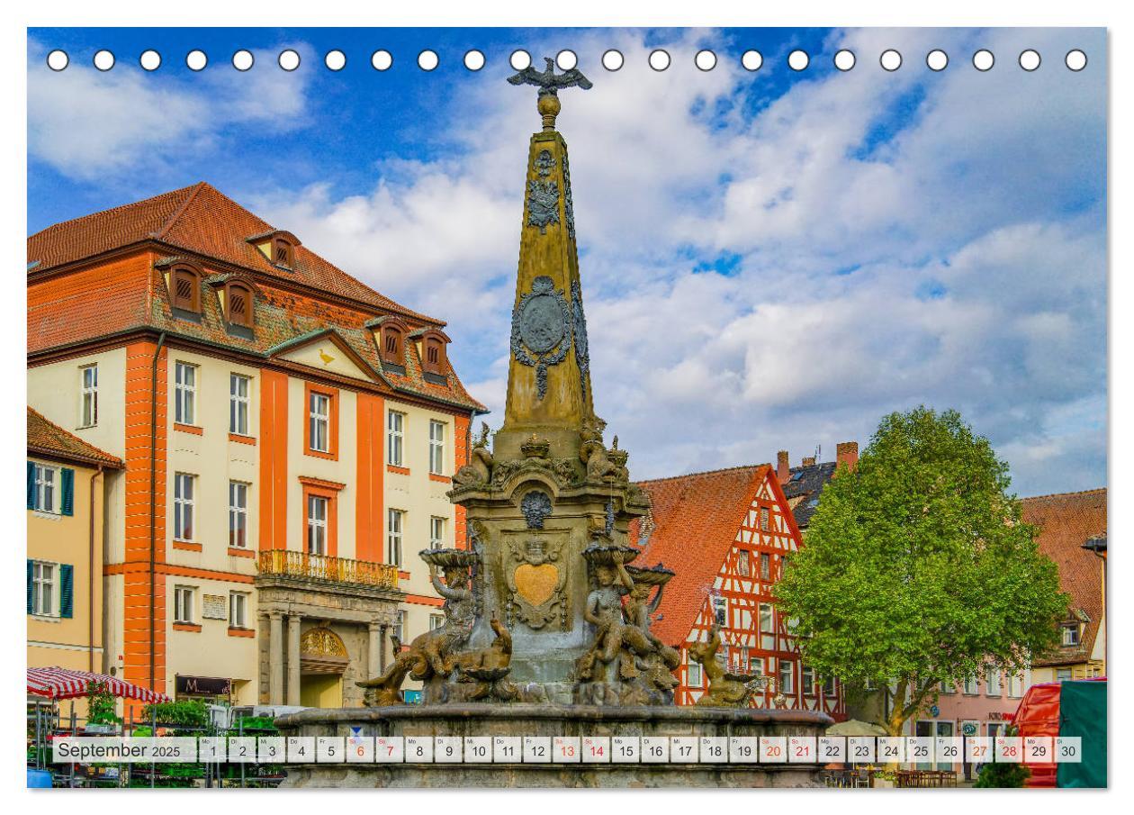 Bild: 9783435222896 | Schwabach Impressionen (Tischkalender 2025 DIN A5 quer), CALVENDO...