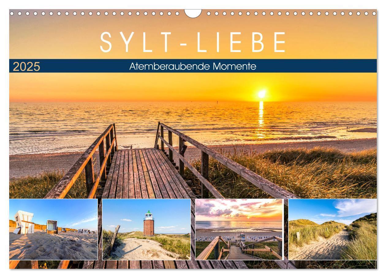 Cover: 9783435219360 | SYLT-LIEBE Atemberaubende Momente (Wandkalender 2025 DIN A3 quer),...