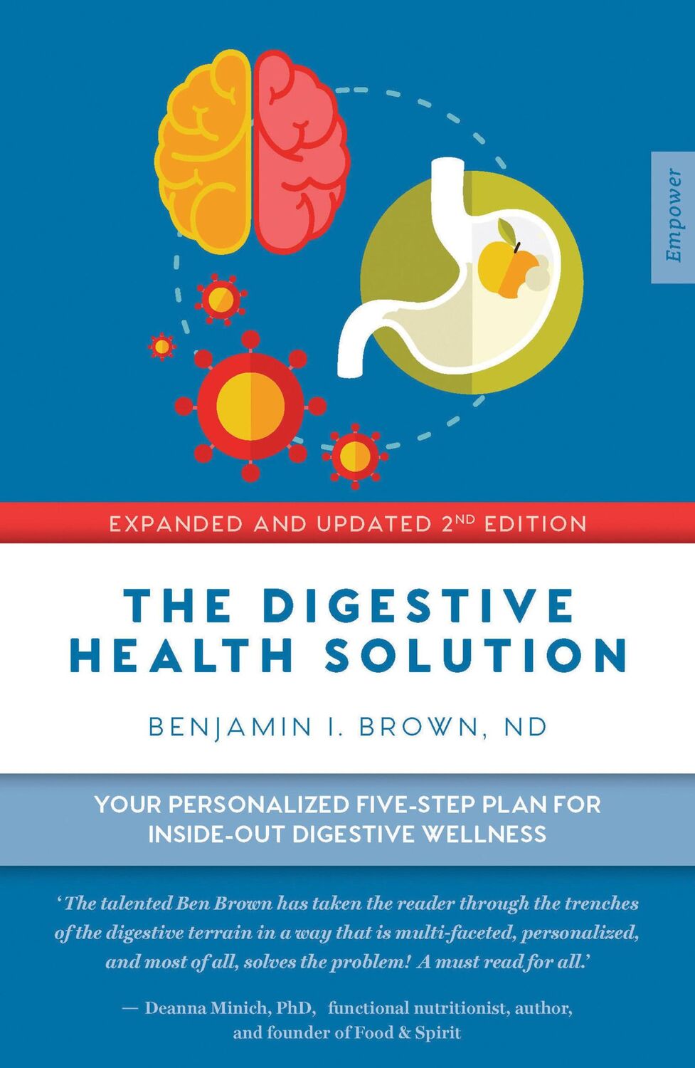 Cover: 9781925335385 | Digestive Health Solution - Expanded &amp; Updated 2nd Edition | Brown