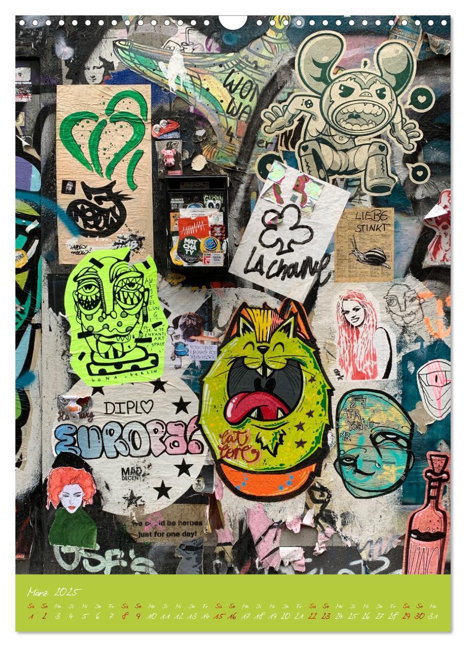 Bild: 9783435934324 | LOVE HAMBURG - STREET ART (Wandkalender 2025 DIN A3 hoch), CALVENDO...