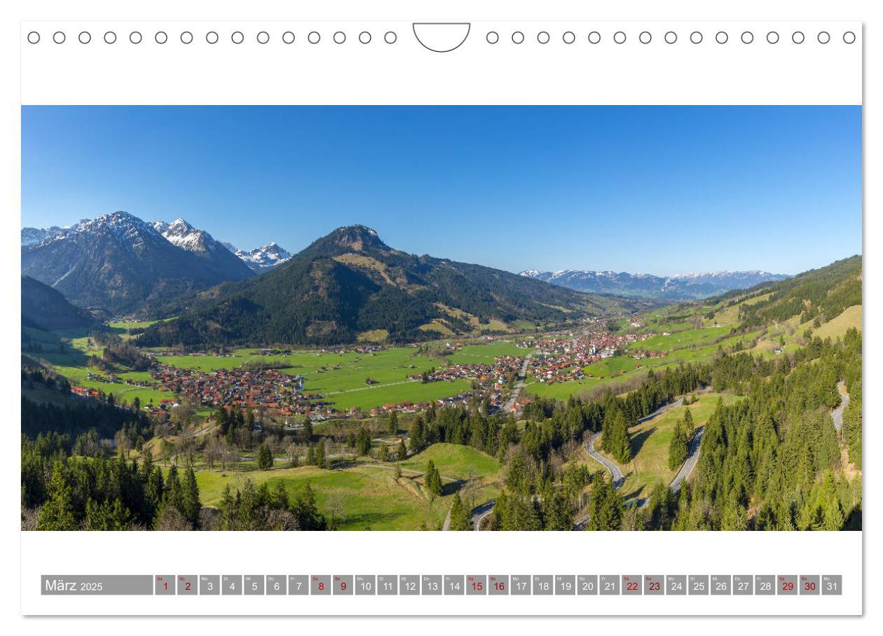 Bild: 9783435359127 | Oberallgäu Panorama (Wandkalender 2025 DIN A4 quer), CALVENDO...