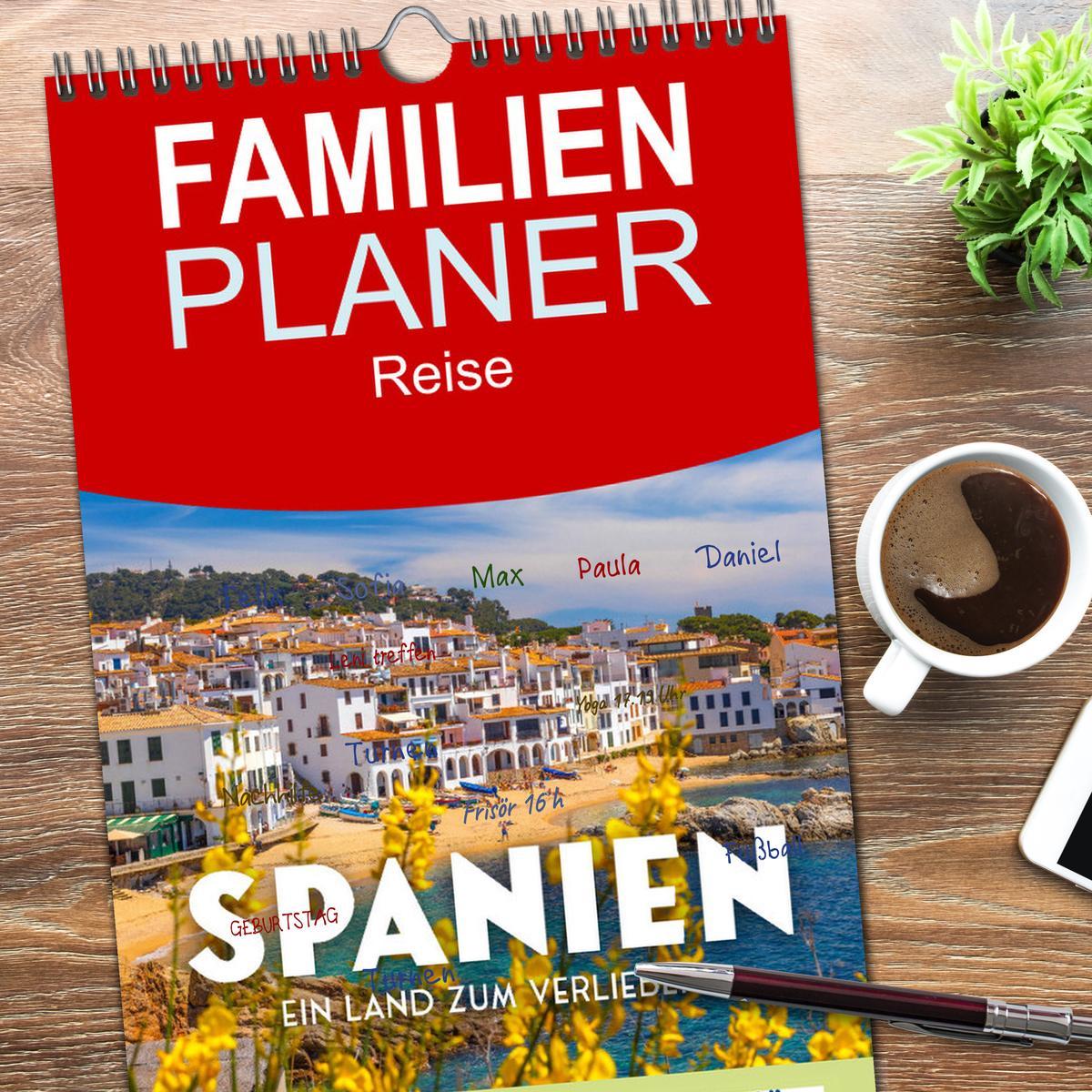 Bild: 9783457095294 | Familienplaner 2025 - Spanien - ein Land zum Verlieben. mit 5...