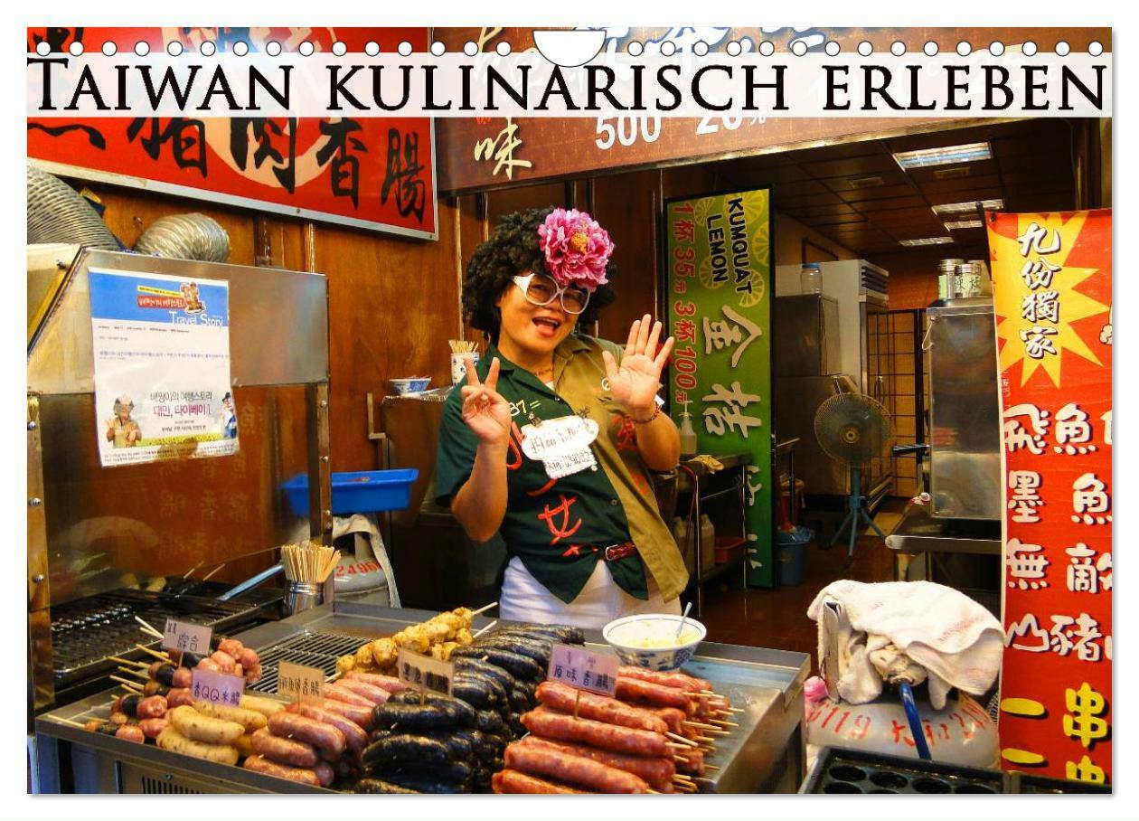 Cover: 9783435777556 | Taiwan kulinarisch erleben (Wandkalender 2025 DIN A4 quer),...