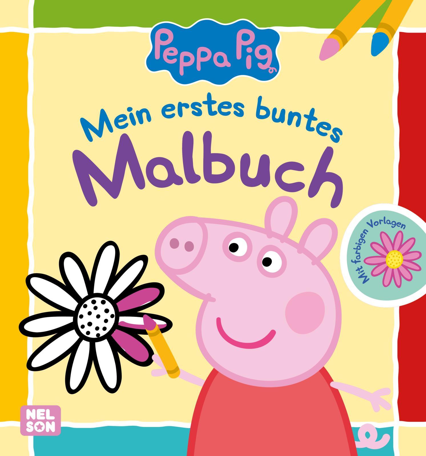 Cover: 9783845124995 | Peppa Wutz Ausmalbilder: Mein erstes buntes Malbuch | Taschenbuch