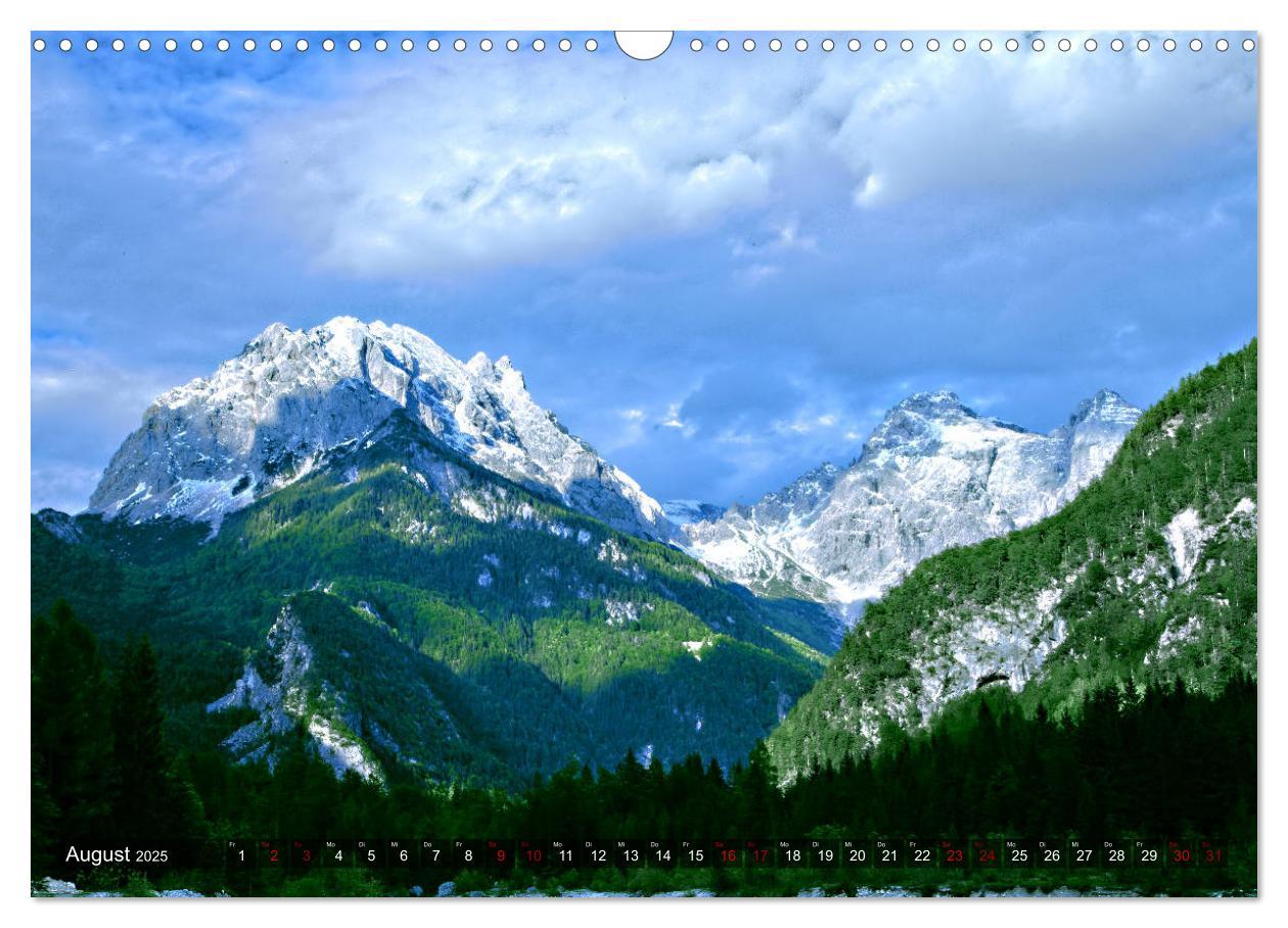 Bild: 9783435439737 | Slowenien - Soca Tal (Wandkalender 2025 DIN A3 quer), CALVENDO...