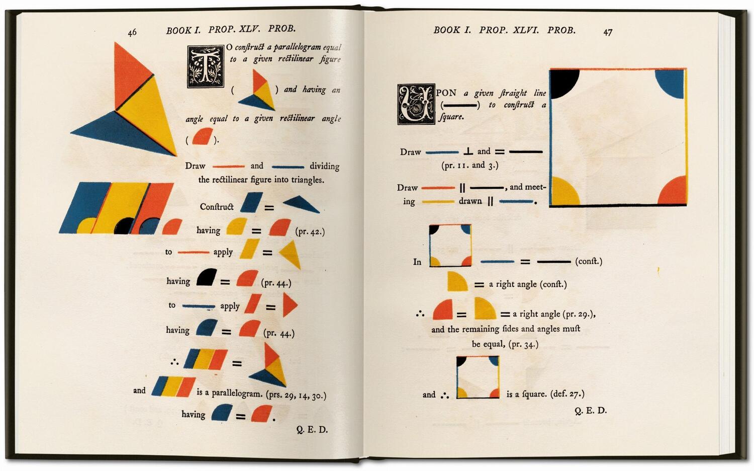 Bild: 9783836577380 | Oliver Byrne. The First Six Books of the Elements of Euclid | Oechslin