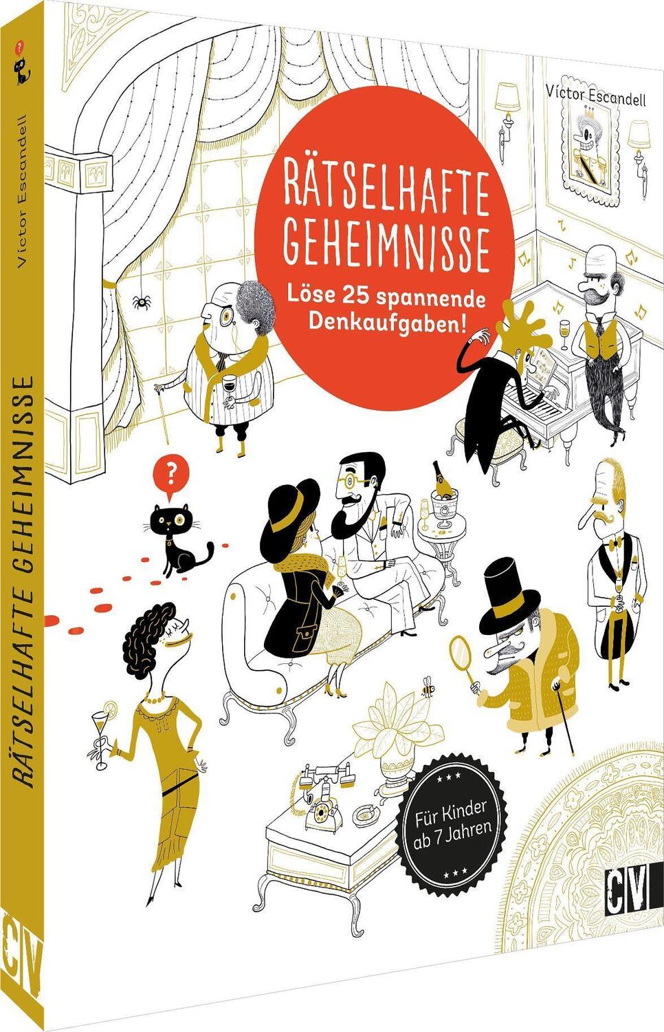 Cover: 9783841102669 | Rätselhafte Geheimnisse | Löse 25 spannende Denkaufgaben | Escandell