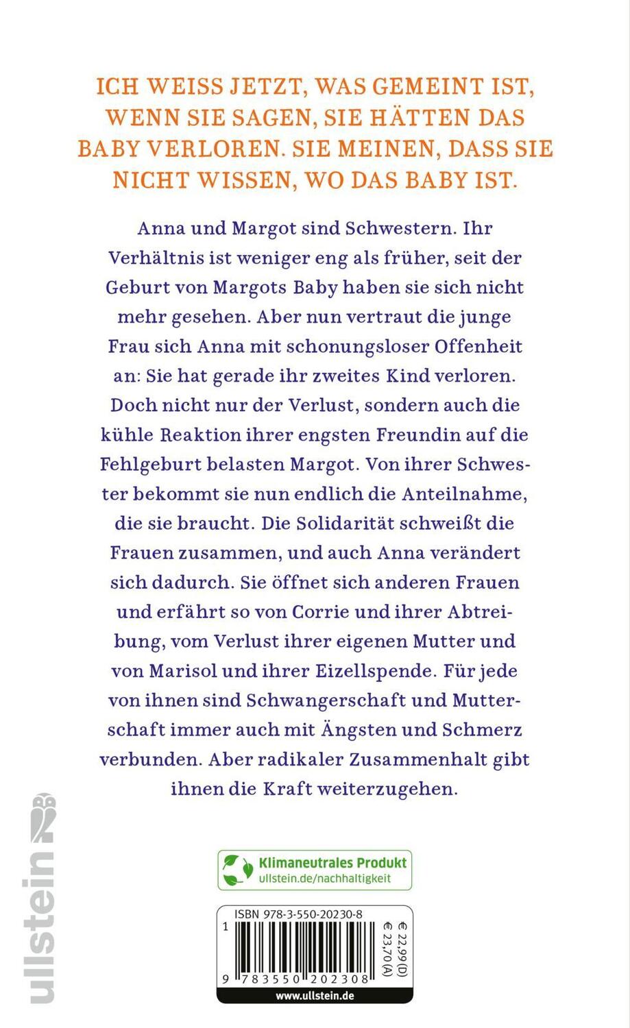 Rückseite: 9783550202308 | Die Antwort | Anna Hogeland | Buch | 336 S. | Deutsch | 2022