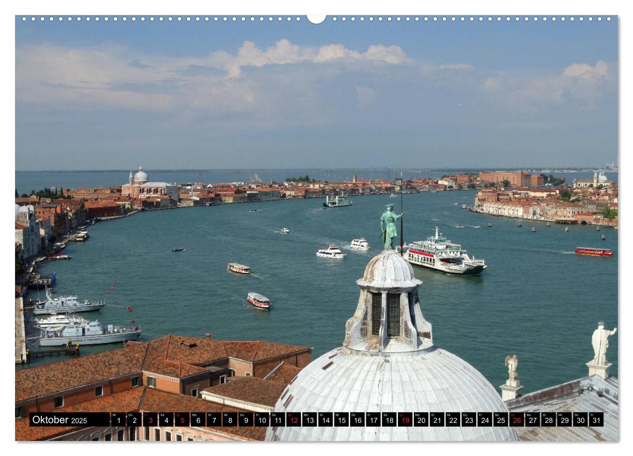 Bild: 9783435285556 | Auf den Kanälen von Venedig (hochwertiger Premium Wandkalender 2025...