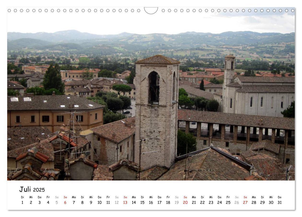 Bild: 9783435649464 | Camino di Assisi - Franziskusweg (Wandkalender 2025 DIN A3 quer),...