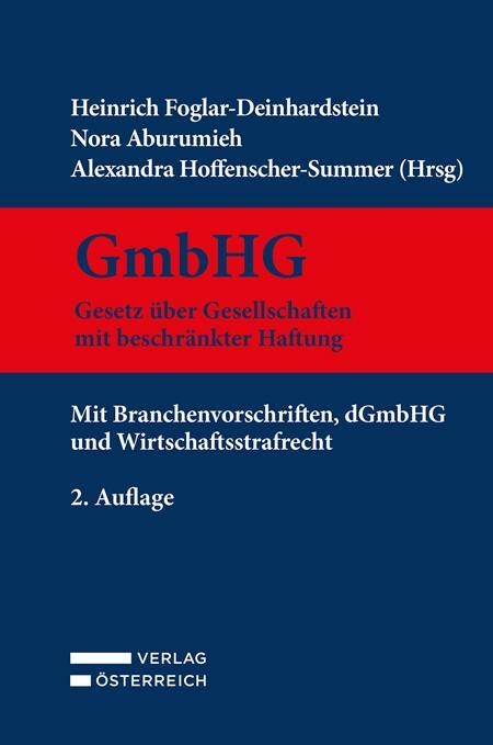 Cover: 9783704688712 | GmbHG - Gesetz über Gesellschaften mit beschränkter Haftung | Buch