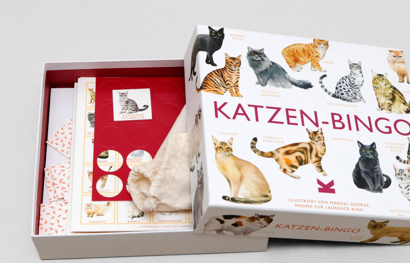 Bild: 9783962440985 | Katzen-Bingo | George Marcel | Spiel | Deutsch | 2021