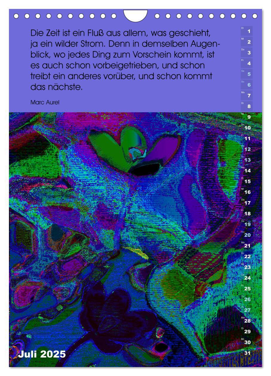 Bild: 9783435966233 | Philosophische Inspirationen Wandkalender 2025 (Wandkalender 2025...