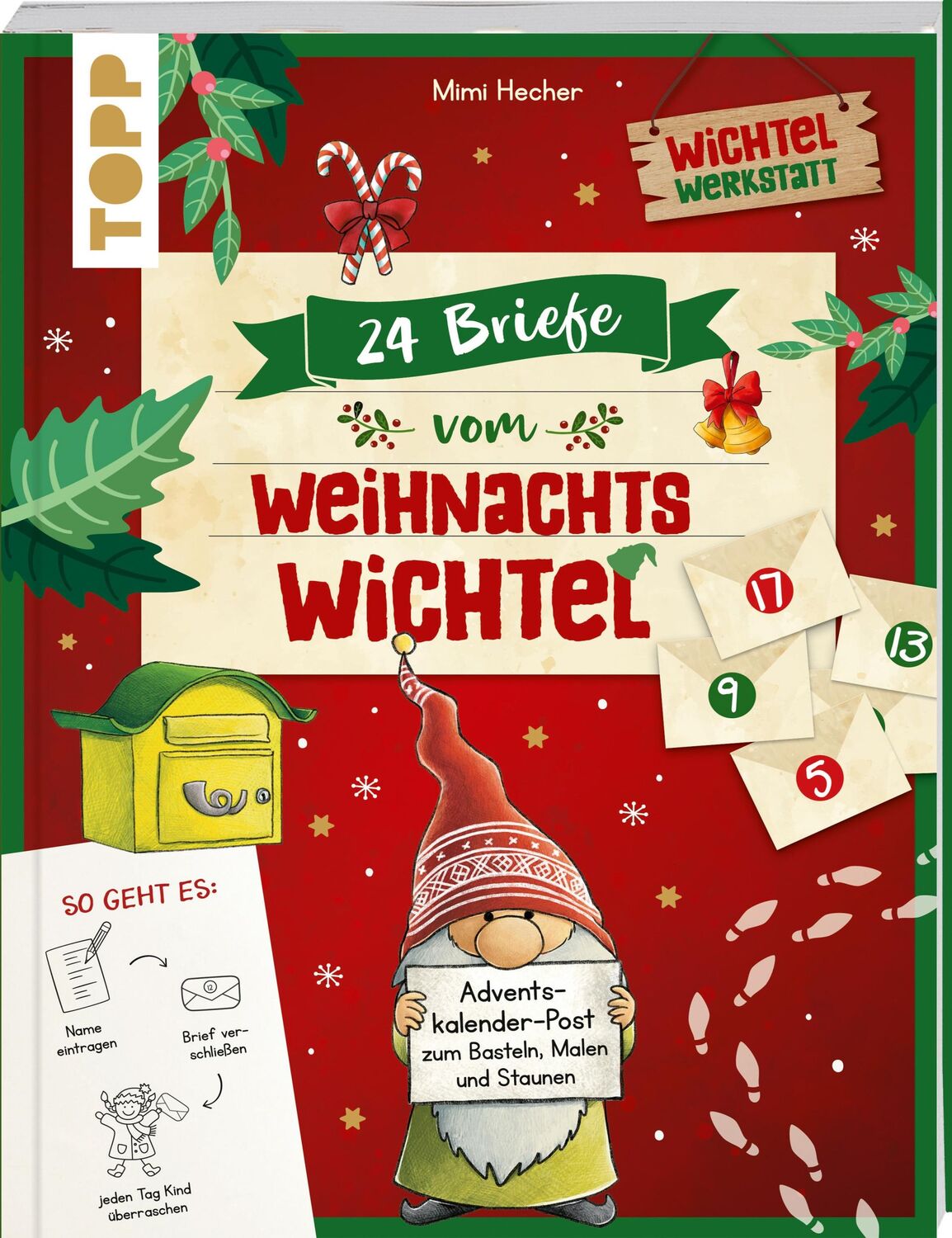 Cover: 9783735891105 | 24 Briefe vom Weihnachtswichtel Adventskalenderbuch | Mimi Hecher